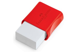 BORRACHA FABER CASTELL MAX CINTA VERMELHA