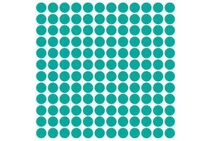 ETIQUETA ADESIVA TP19 19MM VERDE CLARO C/ 210