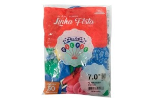 BEXIGA PIC PIC N 7.0 SORTIDA COM 50 UN