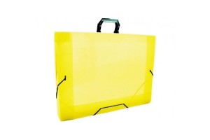 PASTA MALETA OFICIO DAC AMARELO