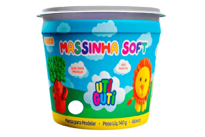 MASSINHA SOFT UTIGUTI POTE 140G LARANJA