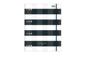 CADERNO ARGOLADO CART ELAST WEST VILLAGE