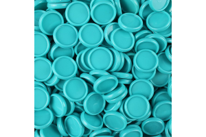 DISCO POP DISC M 23MM LISO COR:AZUL TIFFANY